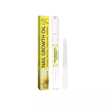 Карандаш для ногтей Nail Hand And Foot Nail Care Nail Week Care Нежный и питательный блестящий ноготь 2 мл One Size