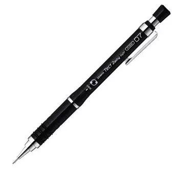 Карандаш механический Zebra Tect Two Way Light Pure Black 10 шт. 0,7 B-MAB42-PBK