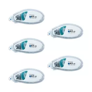 Карандаш Tombow клейкая лента Pit Air Mini белый (Ширина ленты 6мм x 10м) Набор из 5 PN-EAS-5P