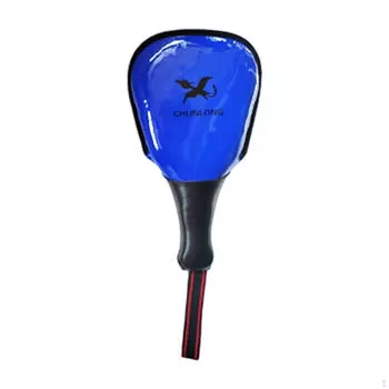 Karate Kicking Pad Kick Target Lightweight Portable Punch Paddle Boxing Strike for чёрный