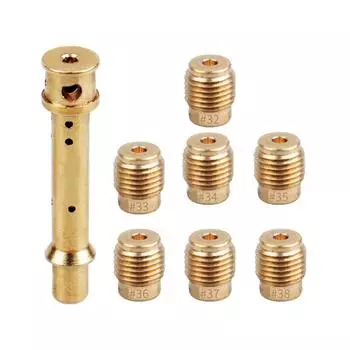 Карбюратор Carb Jet Kit Carb .032 .033 .034 .035 .036 .037 .038 140 E-трубка подходит для Predator 212CC Launtop