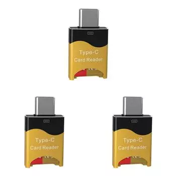 Кардридер Type-C Флэш-накопитель Mini Micro SD Card Reader для iPad Macbook