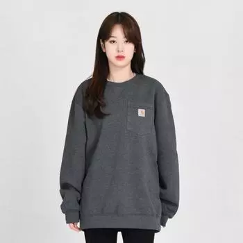 CARHARTT 103852 Толстовка с карманом CARBON 87785 87785 M