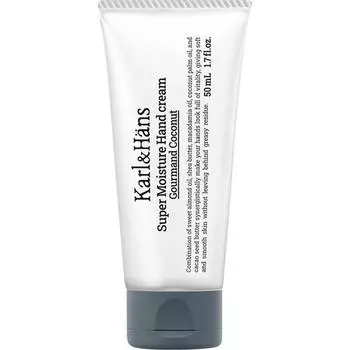 Karl & Hans Super Moisture Крем для рук с ароматом гурмана и кокоса, 50 мл, 1 шт.