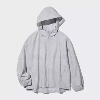 Карманная парка UNIQLO с УФ-ЗАЩИТОЙ и узором