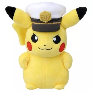 Карманный монстр покемон плюшевый капитан пикачу