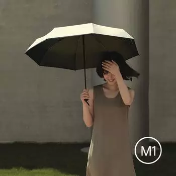Карманный плоский мини-зонт для девочек, портативный складной зонт для женщин, защитный зонтик от УФ-излучения, дорожный солнцезащитный козырек, цветные зонты серый