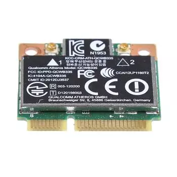 Карта Bluetooth 4.0 Wi-Fi беспроводная мини PCI-E для HP QCWB335 AR9565 SPS 733476-001