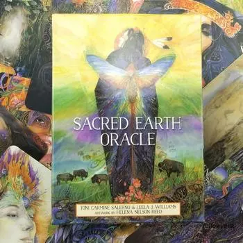 Карта Oracle Sacred Earth, английская версия, 45-карточная колода Таро, гадание, судьба, игра