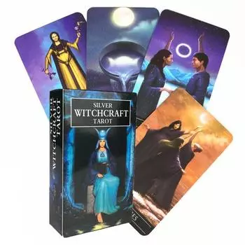 Карта Таро Sour Silver Witchcraft, английская версия, колода из 78 карт, Oracle, гадание, судьба