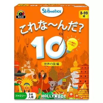 Карточная игра Skillmatics — это 10 стран Для детей от 8 лет Простая игра, в которой друг другу задают умные вопросы Универсальная и семейная игра «Что