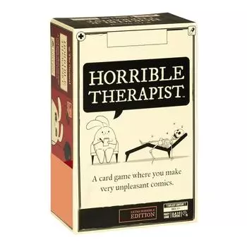 Карточная игра, в которой вы создаете очень неприятные комиксы. Карточная игра для взрослых от 3 до 8 игроков в возрасте от 17 лет. Игры для вечеринок и семейных игр. One Size