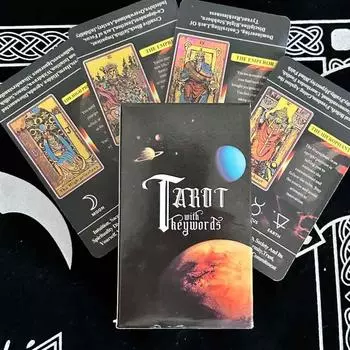 Карточные игры Таро Планеты Уэйта для начинающих, 10,3*6 см
