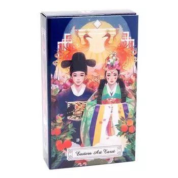 Карточные игры Таро восточного искусства, 78 шт., карты 12x7 см