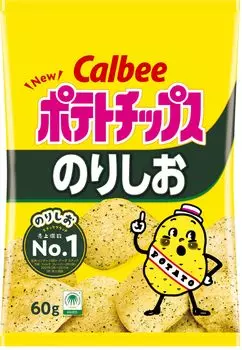 Картофельные чипсы Calbee Norishio 60 г x 12 пакетиков Закуски Закуски [Картофельные чипсы]