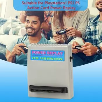 Картридж с игровым читом для PS1 PS1 PS Power Replay Action Card AU
