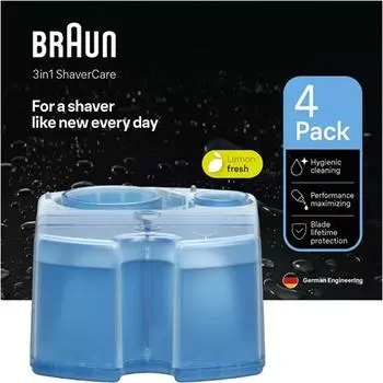 Картриджи Braun Ccr Refill Lemonfresh для станции очистки TU прозрачный