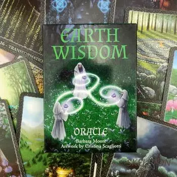 Карты Oracle Earth Wisdom, 32 карты, колода Таро, таинственное гадание, семейная вечеринка, настольная игра