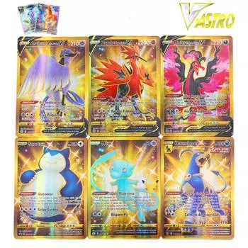 Карты покемонов Shining VSTAR GX EX VMAX V MEGA TAG TEAM Energy Trainer Чаризард Пикачу боевая коллекционная карточная игра детские игрушки подарок