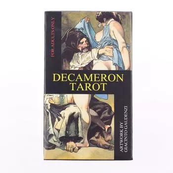 Карты Таро Декамерон Полные английские классические настольные игры Образная игра-гадание Oracle