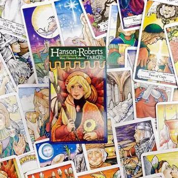 Карты Таро Хансона-Робертса, английская версия, колода для гадания, настольная игра для вечеринок, 78 шт./кор.