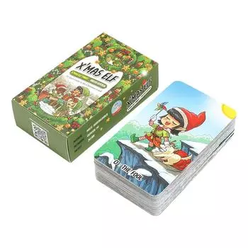 Карты Таро Oracle X MAS ELF Green Edition, 78 шт., ежедневные вопросы, которые изменят вашу жизнь Таро