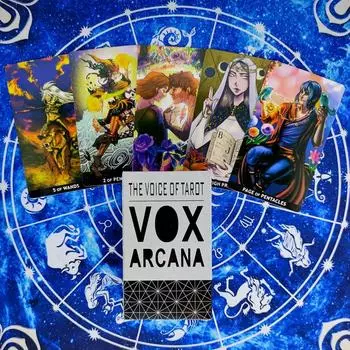Карты Таро Vox Arcana, английская версия, гадание, колода Таро, развлекательная вечеринка