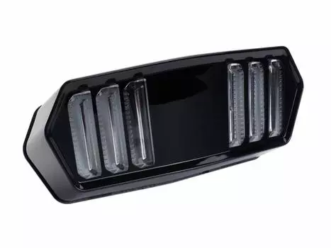 Karun for Honda GROM MSX125 JC61 Slit Design LED Tail Light Unit Turn Signal Interlocking Compatible for 16 and later