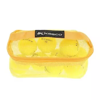 Kasco Golf Ball DNA 2 Piece Ball Net Pack Yellow
