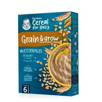 Каша мультизерновая Gerber 0% 180г