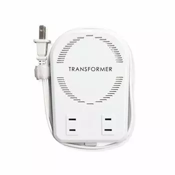 Kashimura Overseas Transformer Thin White AC 110V 130V 50W 220V 250V 50W 110W Основной блок питания вилка A выходная розетка тип A x 2 ~ / ~ 140W, ~ / ~ вилка,
