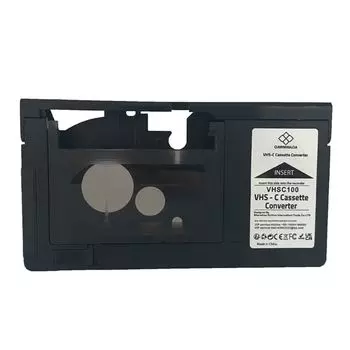 Кассетный адаптер Кассетный адаптер VHS-C Ленточный адаптер VHS-C Видеокассеты половинного размера