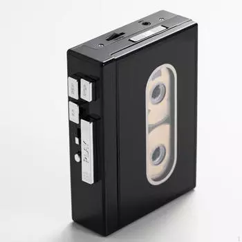 Кассетный плеер Walkman, 128 к/с, полный стереозвук, USB2.0, бинауральная лента постоянного тока, 5 В