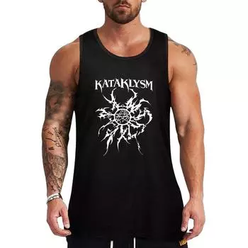Kataklysm Майка Спортивная Мужская Футболка Мужская Летняя Одежда Жилет S чёрный