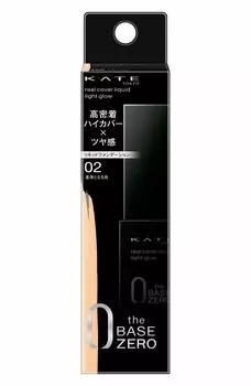 KATE Kate Real Cover Liquid 02 Foundation Standard Color 30ml (Light Glow) (x 1)