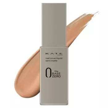 Kate Real Cover Semi-Matte Liquid Foundation 30ml, 02 Warm Ivory, 1 pc.