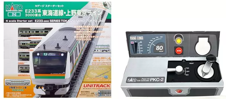 KATO Get Started N Gauge Starter Set E233 Series 3000 Series Tokaido Tokyo Line Driving Play Kit Included Set Railway Model Introduction Set Let s