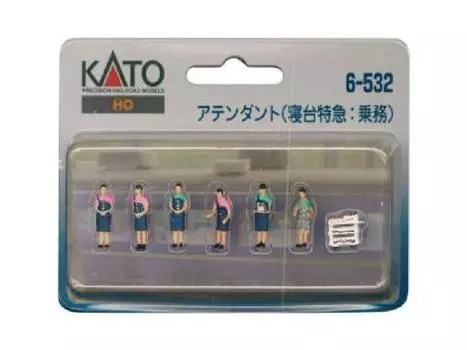 KATO HO Gauge Attendant Sleeper Crew Diorama Supplies Express 6-532
