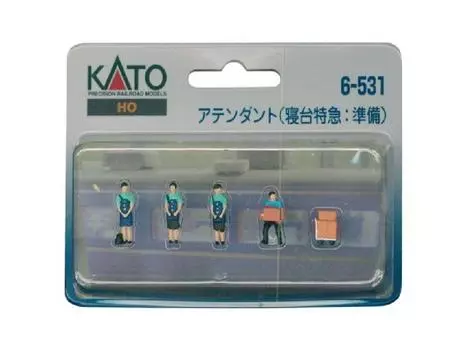 KATO HO Gauge Attendant Sleeper Preparation Diorama Supplies Express 6-531
