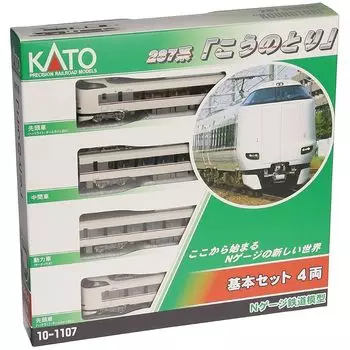 KATO N gauge 287 series stork basic 4 car set 10-1107 model railway train