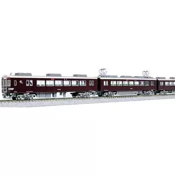 KATO N gauge Hankyu 6300 series basic 4 car set 10-1244 model railway train