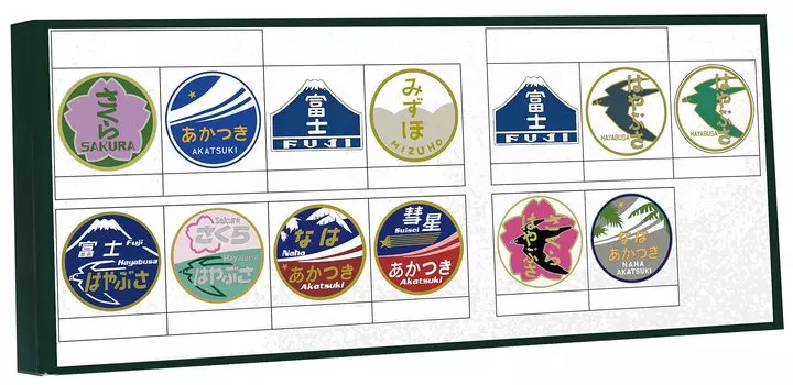 KATO N gauge head mark set for Kyushu Blue Train 2 JREF66ED76EF81 compatible 11-354 Railway model supplies