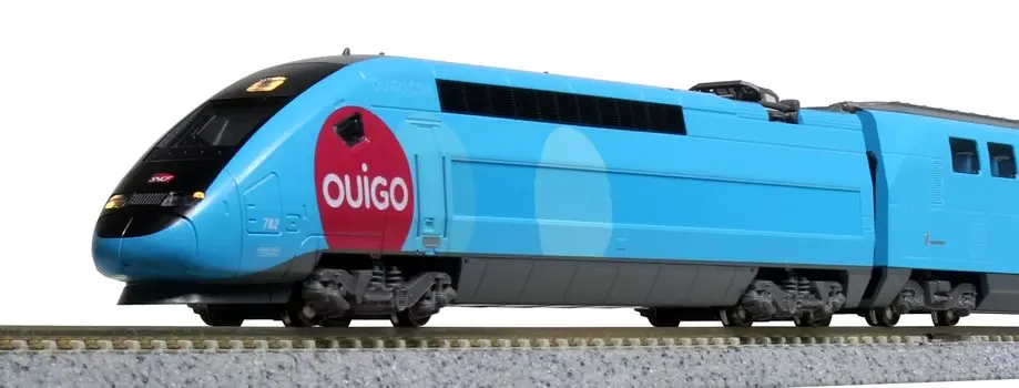 KATO N Gauge OUIGO Set Railway Model Train 10-Car 10-1763