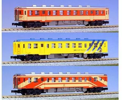 Колея KATO N Shimabara Railway Kiha 20, набор из 3 вагонов 10-915