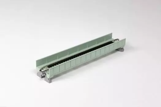 KATO N Gauge Single Track Plate Girder Bridge Light Green Railway Model Supplies 20-449