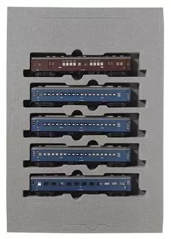 KATO N Gauge Sleeper Express Tsurugi Дополнительный набор для модели пассажирского вагона железной дороги, 5 вагонов 10-1388