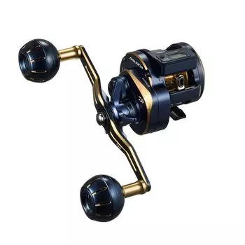 Катушка для ловли на дальнюю дистанцию DAIWA Ki Offshore с контрмерой Saltiga IC 300-DH