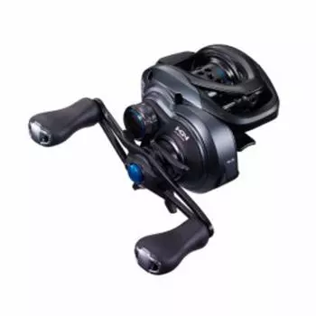 Катушка для ловли на приманку SHIMANO Double Shaft Reel Bass SLX BFS 2021 XG RIGHT Bass Fishing чёрный