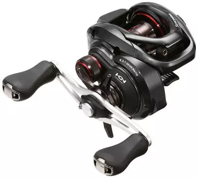 Катушка для приманки SHIMANO Double Axis 16 Scorpion 70 с правой ручкой для ловли окуня, совместимая с легкой приманкой чёрный
