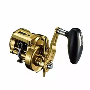 Катушка для приманки SHIMANO с двойным валом 18 Ocean Conquest CT 301HG для ловли синей рыбы с ручным заводом для лодки (оставил) золотой